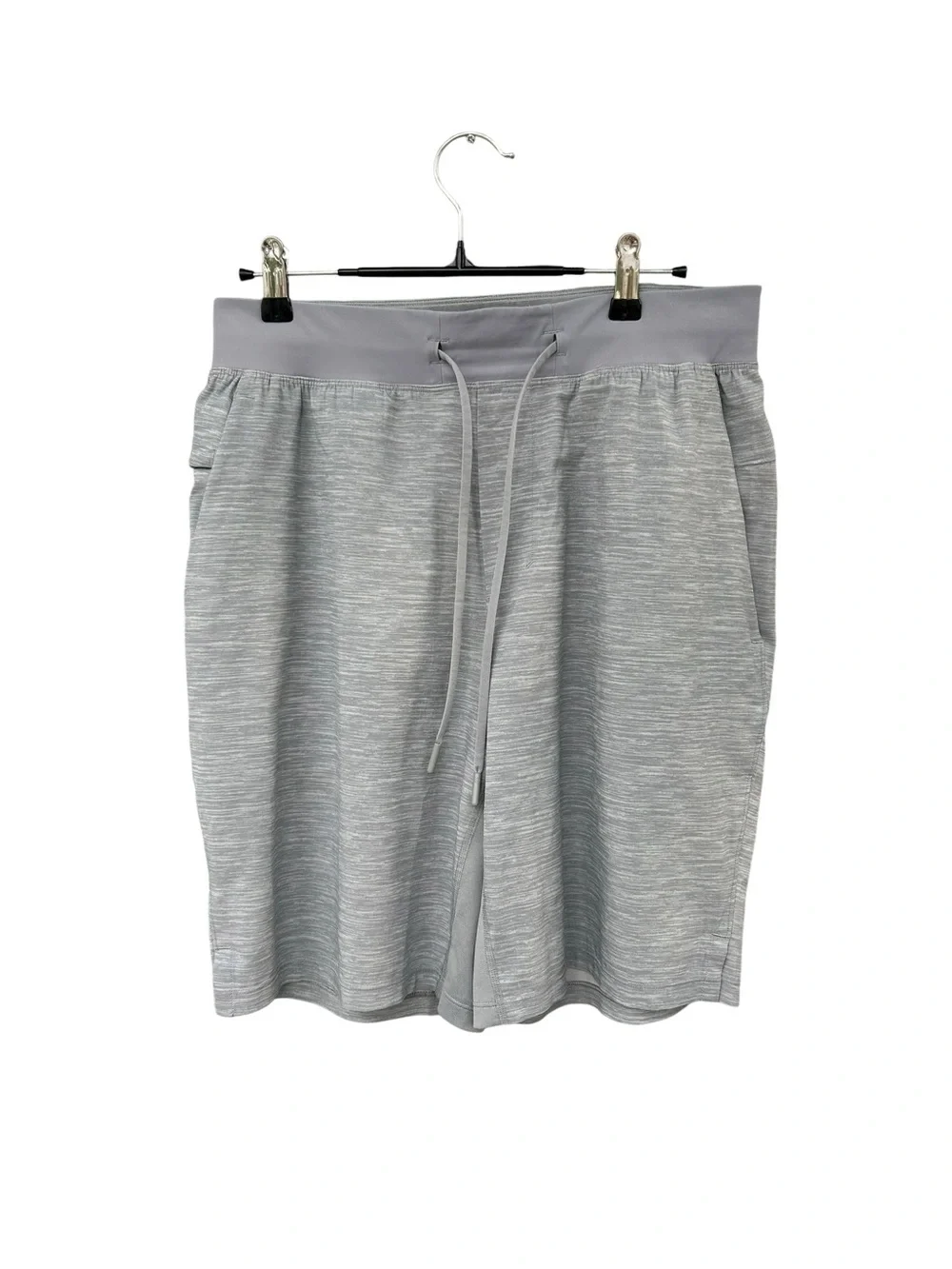 Lululemon Men's T.H.E. Short - 9" Linerless - Size Medium - Light Gray - Summer - Picture 2 of 9
